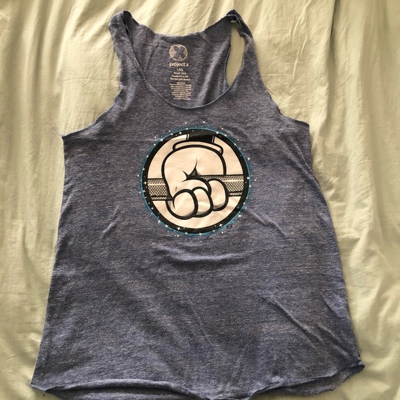 project X Tops - Mickey weightlifting tank women’s size L project x